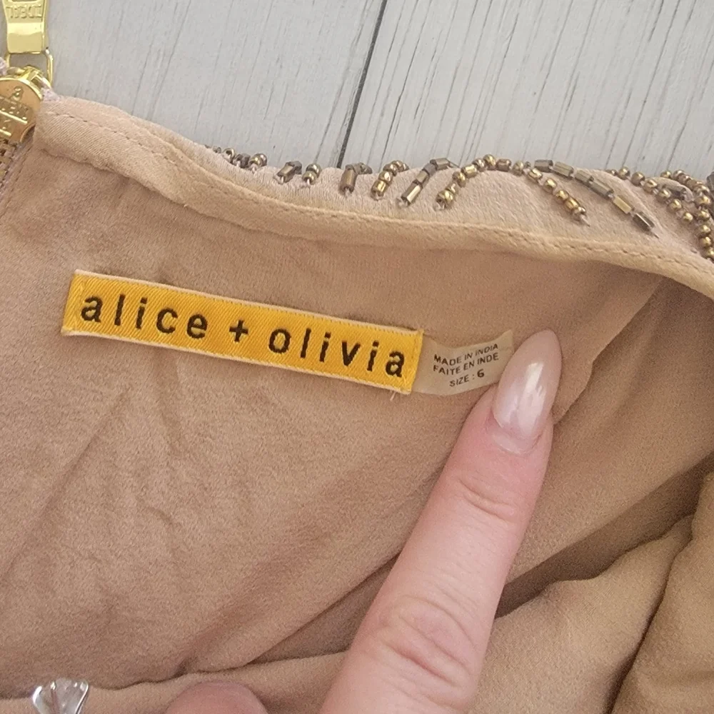 Alice + Olivia Beaded Dress - Picture 4 of 6